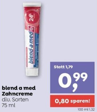ADEG blend a med Zahncreme div. Sorten 75 ml Angebot