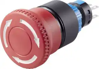 Conrad Tru components tc-las1-apy-22ts not-aus-schalter 250 v/ac 3 a 2 öffner, 2 schließer ip40 1 st. Angebot