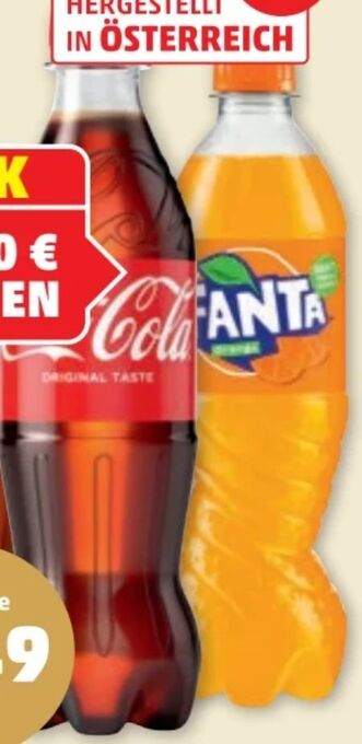 PENNY Coca cola limonade Angebot