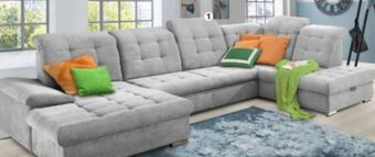 Polstermöbel Fischer Wohnlandschaft stoff Angebot