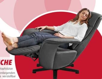 Polstermöbel Fischer Relaxsessel leder Angebot