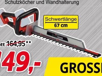 Zgonc Akku-heckenschere ge-ch 36-61 li solo Angebot