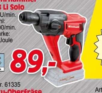 Zgonc Akku-bohrhammer te-hd 18 li-solo Angebot