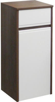 Hornbach Midischrank sanotechnik paris 82x33,5x30 cm nuss/weiß Angebot