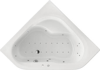 Hornbach Whirlpool ottofond minerva premium 135x135 cm weiß Angebot