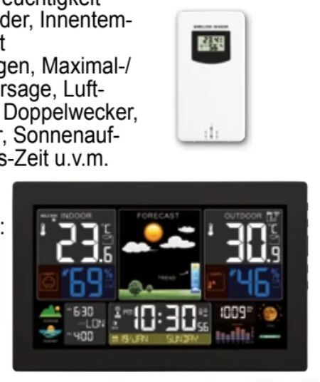 Zgonc Xl-wetterstation Angebot