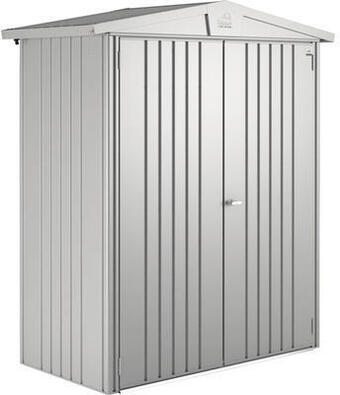 Hornbach Gerätehaus biohort europa 1 152 x 80 cm silber-metallic Angebot