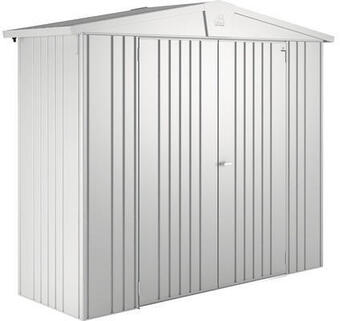 Hornbach Gerätehaus biohort europa 2a 224 x 80 cm silber-metallic Angebot