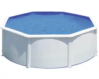 Hornbach Aufstellpool stahlwandpool-set planet pool vision-pool classic rund ø350x120 cm inkl. sandfilteranlage, leiter, einbauskimmer Angebot