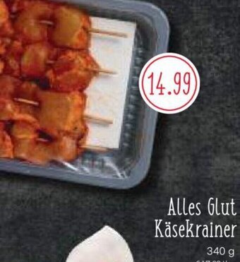 MPreis Alles Glut Käsekrainer 340 g Angebot