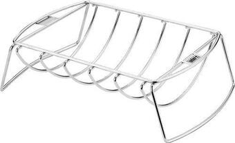 Hornbach Weber rippchenhalter rib holder spare rib halter und bratenkorb edelstahl multifunktional silber Angebot