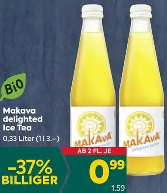 Billa Makava delighted Ice Tea 0,33 Liter (113.-) Angebot