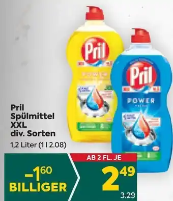 Billa Pril Spülmittel XXL div. Sorten 1,2 Liter (112.08) Angebot