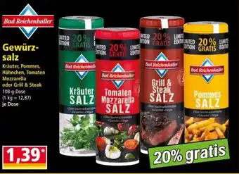 Norma Bad Reichenhaller Gewürz-salz Angebot