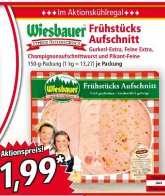 Norma Wiesbauer Frühstücks Aufschnitt Angebot