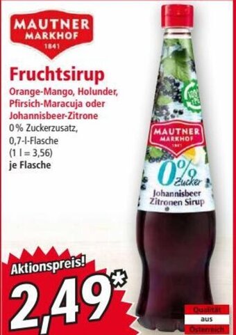 Norma MAUTNER MARKHOF Fruchtsirup Angebot