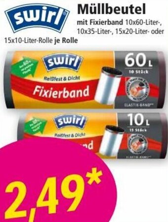 Norma swirl Müllbeutel Angebot