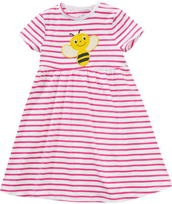 Ernsting's family Mädchen kleid mit bienen-applikation Angebot