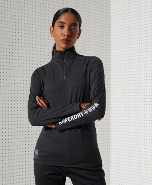 Superdry Carbon half zip baselayer top Angebot