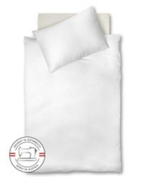 Leiner Bettwäsche royal uni weiß - 140x200 cm Angebot
