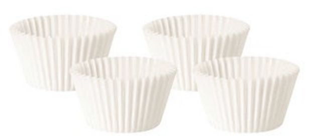 Leiner Papierbackförmchen weiß Angebot