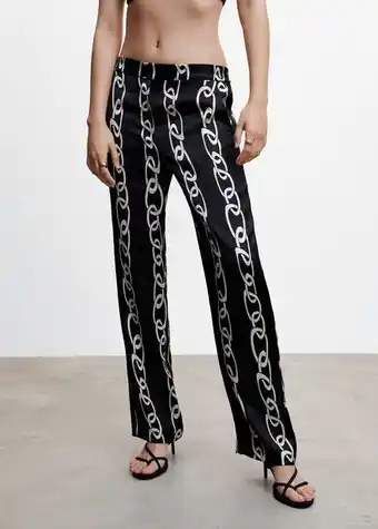 Mango Hose mit chain-print Angebot