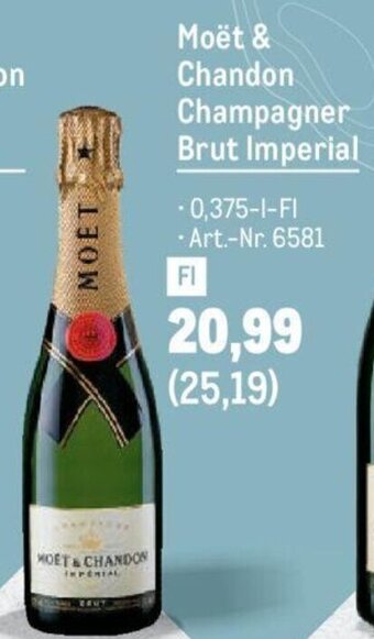 Metro Moët & Chandon Champagner Brut Imperial Angebot