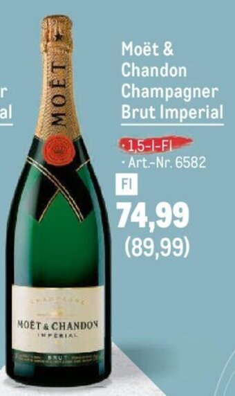 Metro Moët & Chandon Champagner Brut Imperial Angebot
