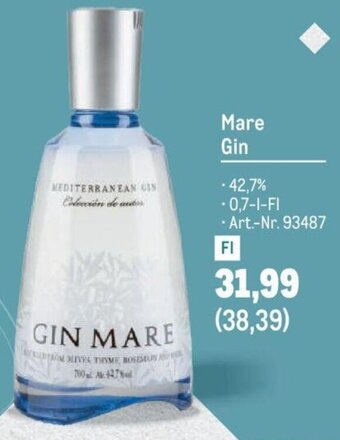 Metro Mare Gin Angebot