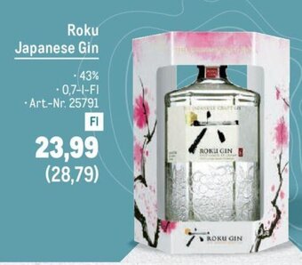 Metro Roku Japanese Gin Angebot