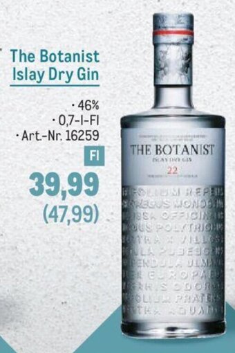 Metro The Botanist Islay Dry Gin Angebot