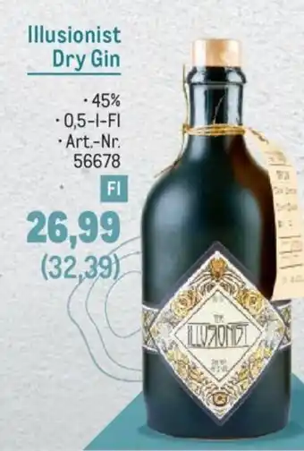 Metro Illusionist Dry Gin Angebot