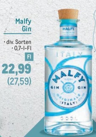 Metro Malfy Gin Angebot