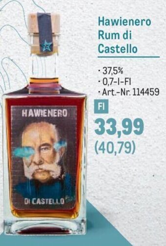 Metro Hawienero Rum di Castello Angebot