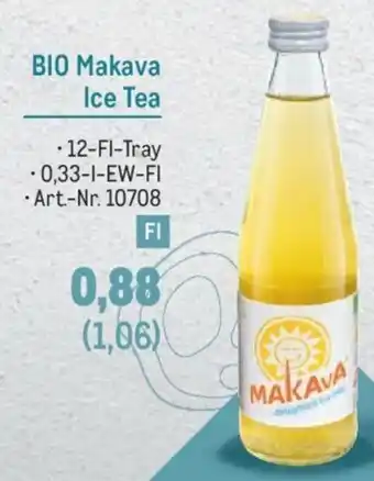 Metro BIO Makava Ice Tea Angebot