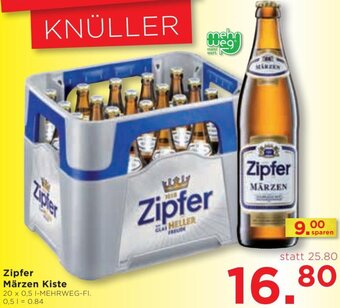 Unimarkt Zipfer Märzen Kiste Angebot