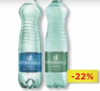 Unimarkt Römerquelle Mineralwasser verschiedene Sorten 1,51 11 = 0.46 Angebot