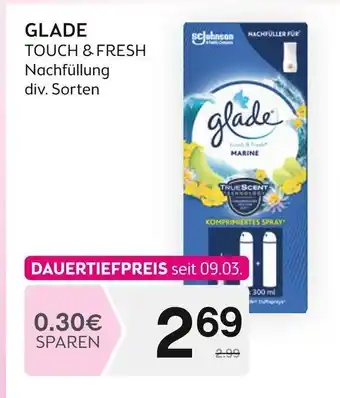Bipa GLADE TOUCH & FRESH Nachfüllung div. Sorten Angebot