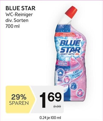 Bipa BLUE STAR WC-Reiniger div. Sorten 700 ml Angebot