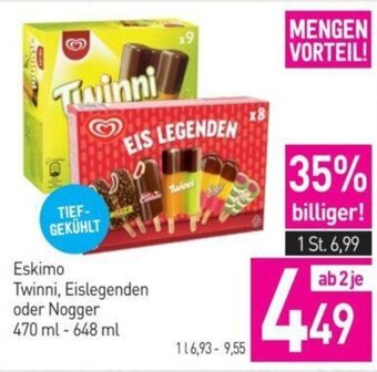 Sutterlüty Eskimo Twinni, Eislegenden oder Nogger 470 ml - 648 ml Angebot