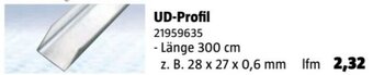 Bauhaus UD-Profil Angebot