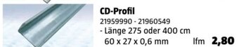 Bauhaus CD-Profil Angebot