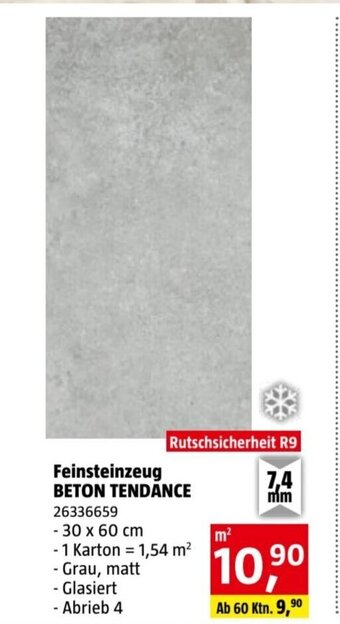 Bauhaus Feinsteinzeug BETON TENDANCE 26336659 Angebot