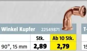 Bauhaus Winkel Kupfer 22549871 Angebot