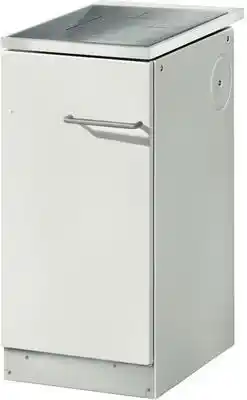 Hornbach Dauerbrandherd haas & sohn ha 40.6-a weiß mit stahlplatten-kochfeld Angebot