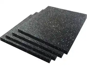 Hornbach Antivibrationsmatte 100/100/15 mm für trockner und waschmaschine 4 stk. schwarz Angebot