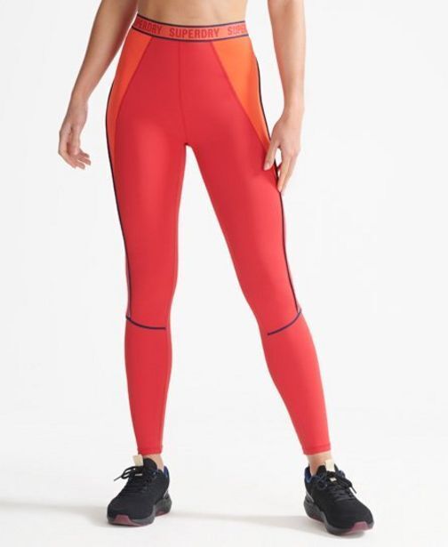 Superdry Train branded elastic tight leggings Angebot