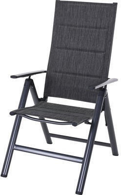 Hornbach Gartenstuhl garden place eve 57 x 68 x 110 cm anthrazit Angebot