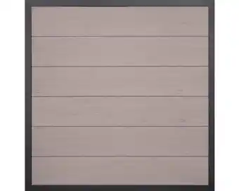 Hornbach Zaunelement novara 180x180 cm bi-color sand mit alurahmen db703 Angebot