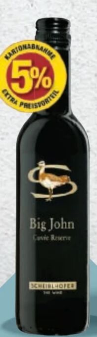 Metro Big john cuvée reserve Angebot